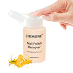 JODSONE Gel & Regular Nail Polish Remover, Non-Acetone, Orange, 6.09 Fl Oz One-Press Pump, Vitamin E & Aloe, Orange Scent, Removes Regular Polish; Soak-Off Gel Removal Requires Filing and Soaking