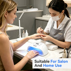 JODSONE U V LED Nail Lamp, Nail Dryer for Gel Polish, Led Light with Automatic Sensor & 4 Timers
