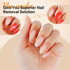 JODSONE Gel & Regular Nail Polish Remover, Non-Acetone, Orange, 6.09 Fl Oz One-Press Pump, Vitamin E & Aloe, Orange Scent, Removes Regular Polish; Soak-Off Gel Removal Requires Filing and Soaking