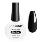 JODSONE 10ML Top Coat Gel Polish High Gloss Shine Finish Long Lasting Gel Nail Polish Professional Manicure Home DIY No Wipe Need U V Lamp Curing