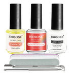 JODSONE Gel Nail Polish Remover Kit - Set with 15ml Gel Nail Polish Remover, Cuticle Oil and Latex Tape, and Complete Remover Manicure Tool Set, No Soaking