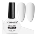 JODSONE White Gel Nail Polish White Gel Polish All Season Soak Off Led Gel Polish Nail Art Manicure Salon Diy Need UV Lamp