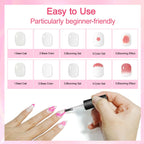 JODSONE 16.5ml Clear Blooming Gel Nail Polish for Spreading Effect Marble Natural Stone Watercolor Floral Print Nail Painting and Can Be Easily Used Suitable for DIY Nail Art
