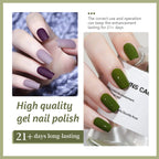 JODSONE 60 PCS Gel Nail Polish Kit with U V Light 55 Colors Gel Polish Base Top Coat Manicure Gifts