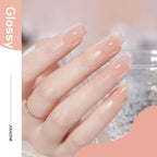 JODSONE Jelly Wheat Gel Nail Polish 10ml Pale Nude Soak Off LED Nail Polish Nail Color Salon Quality Long-Lasting Vegan & Cruelty-Free Low Odor Need U V Lamp Curing