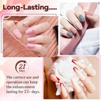 JODSONE 100 Bottles of Gel Nail Polish Kit with U V Led Light 95 Multiple Glossy Glitter Colors Mint Green Light Pink Nail Gel Base Coat Glossy and Matte Top Coat