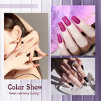 JODSONE Gel Nail Polish Starter Set 100 Pieces Multi-color Gel Nail Polish Nail Salon Home Use In Shine