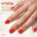 JODSONE 10ml Gel Nail Remover 2Pcs Quick Gel Polish Remover 3-5 Minutes for Nails