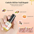 JODSONE Gel Nail Polish Remover Kit - Set with 15ml Gel Nail Polish Remover, Cuticle Oil and Latex Tape, and Complete Remover Manicure Tool Set, No Soaking