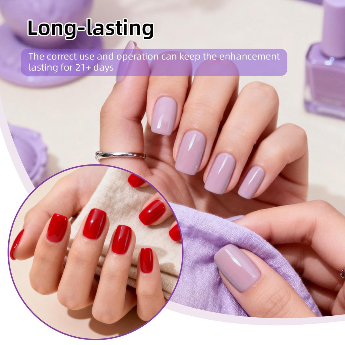 JODSONE 60 Pcs Gel Nail Polish Kit with U V Light Nail Drill 55 Colors Base Top Matte Coat Professional Gel Manicure Kits Soak Off Manicure Salon DIY at Home Gifts for Women