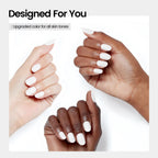 JODSONE White Gel Nail Polish, 1Pcs 18ml White Gel Polish All Season Soak Off Manicure Salon DIY Design at Home Need UV Lamp
