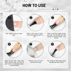 JODSONE 2Pcs 10ml Builder Gel for Nails, Clear Builder Gel for Nail Thickening Solution, Nail Extension, Apex Building,Long Lasting DIY Nail Art Gift for Women