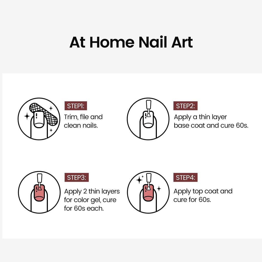 JODSONE 16.5ml Gel Nail Polish White Need U V Lamp Curing for Home Salon Nail Art DIY