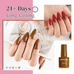 JODSONE 36 PCS Gel Nail Polish Set-32 Colors Gel Nail Polish Set Same Color Same Bottle No Wipe Base Top Matte Glitter Coat Professional Choice Salon Gifts