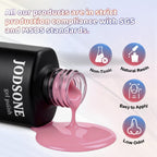 JODSONE 32 Colors Gel Nail Polish Kit with Base Coat Matte Glitter Top Coat Soak Off Manicure Tools Manicure Salon DIY at Home