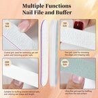 JODSONE Gel Nail Polish Remover Kit - Set with 15ml Gel Nail Polish Remover, Cuticle Oil and Latex Tape, and Complete Remover Manicure Tool Set, No Soaking